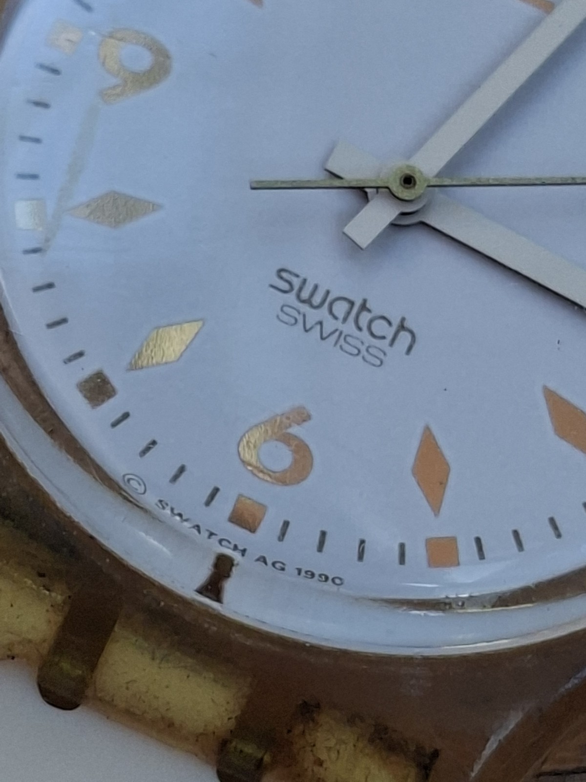 Vintage 1991 Swatch Ladies R.S.V.P. (GK129) Swiss Quartz Watch – AG 1990