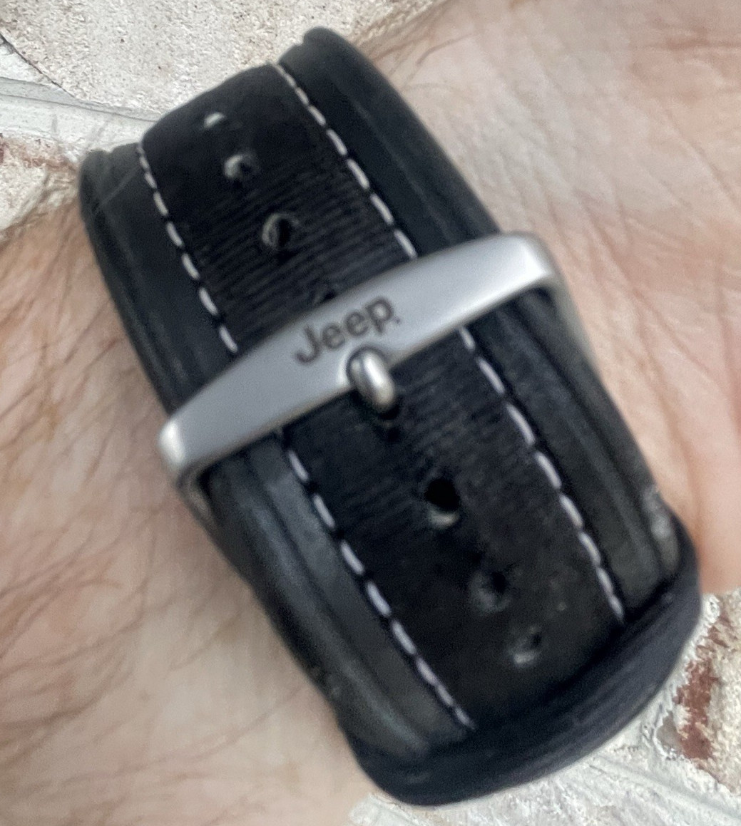 Jeep 600ft Dive Watch 50mm Model 2007 Rugged Military Style Screw Down Crown