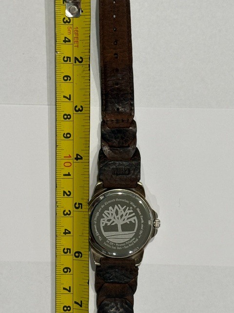 TIMBERLAND INDIGLO 50M Water Resistant Analogue Watch Bronze Bezel Needs Battery