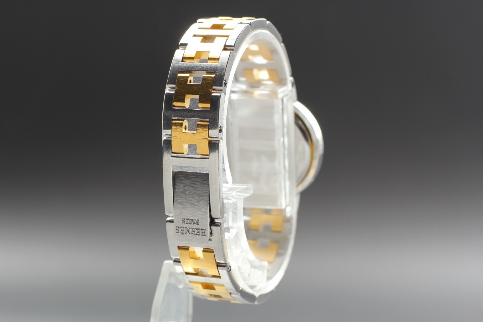 [NEAR MINT] Vintage HERMES Clipper 24mm Swiss made Qz Women’s Watch From JAPAN