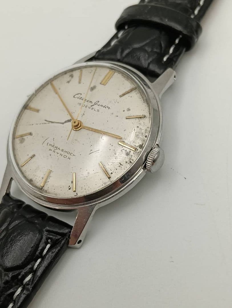 [Overhauled] Citizen Junior 15 Jewels Hand-wound Vintage Watch