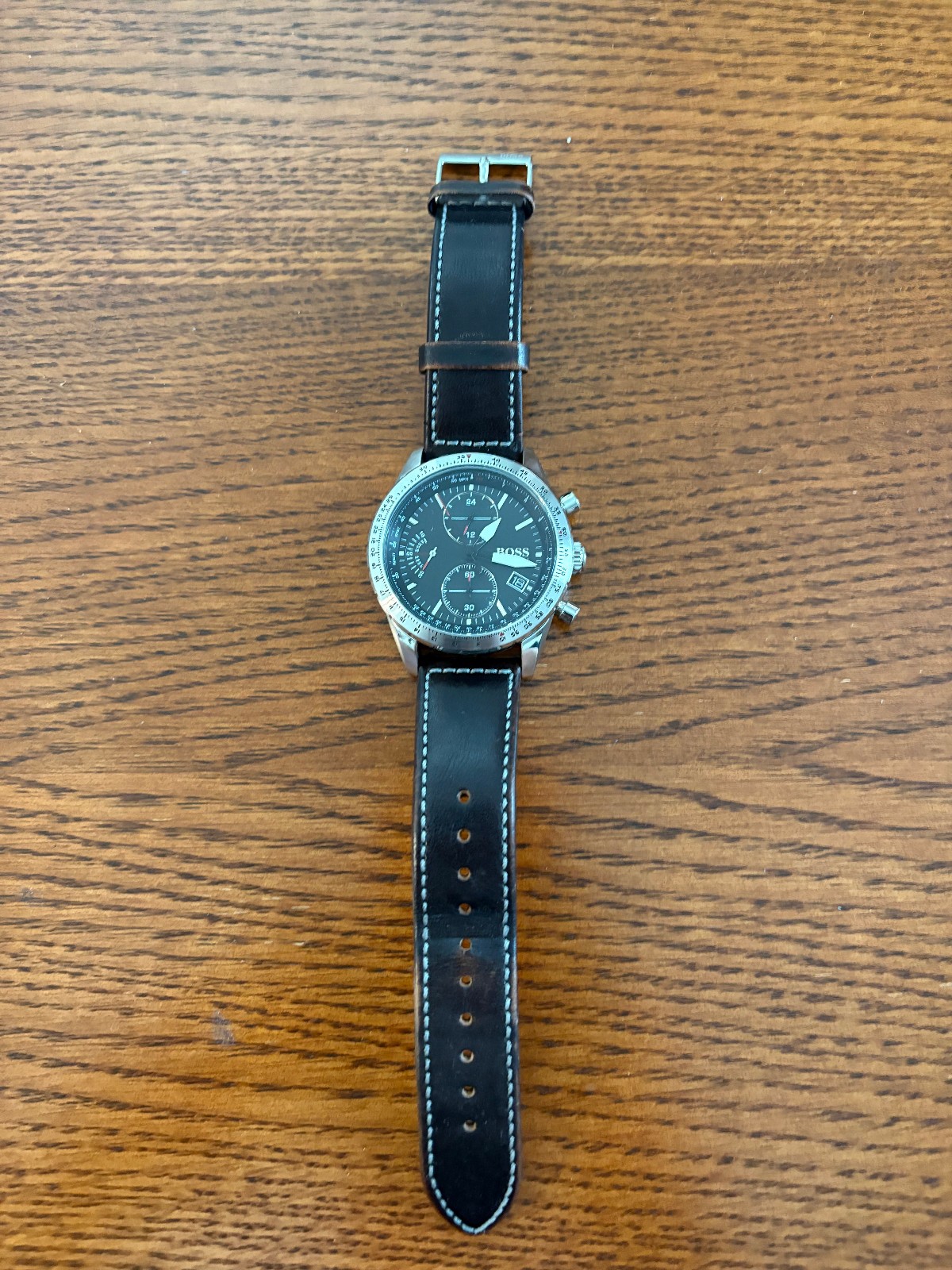 Hugo Boss Pilot Chronograph Watch 1513853