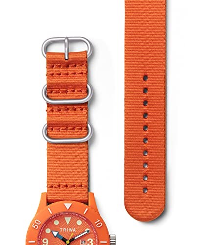 TRIWA Time for Oceans Nemo TFO203 Orange Recycled Plastic Watch Sweden New