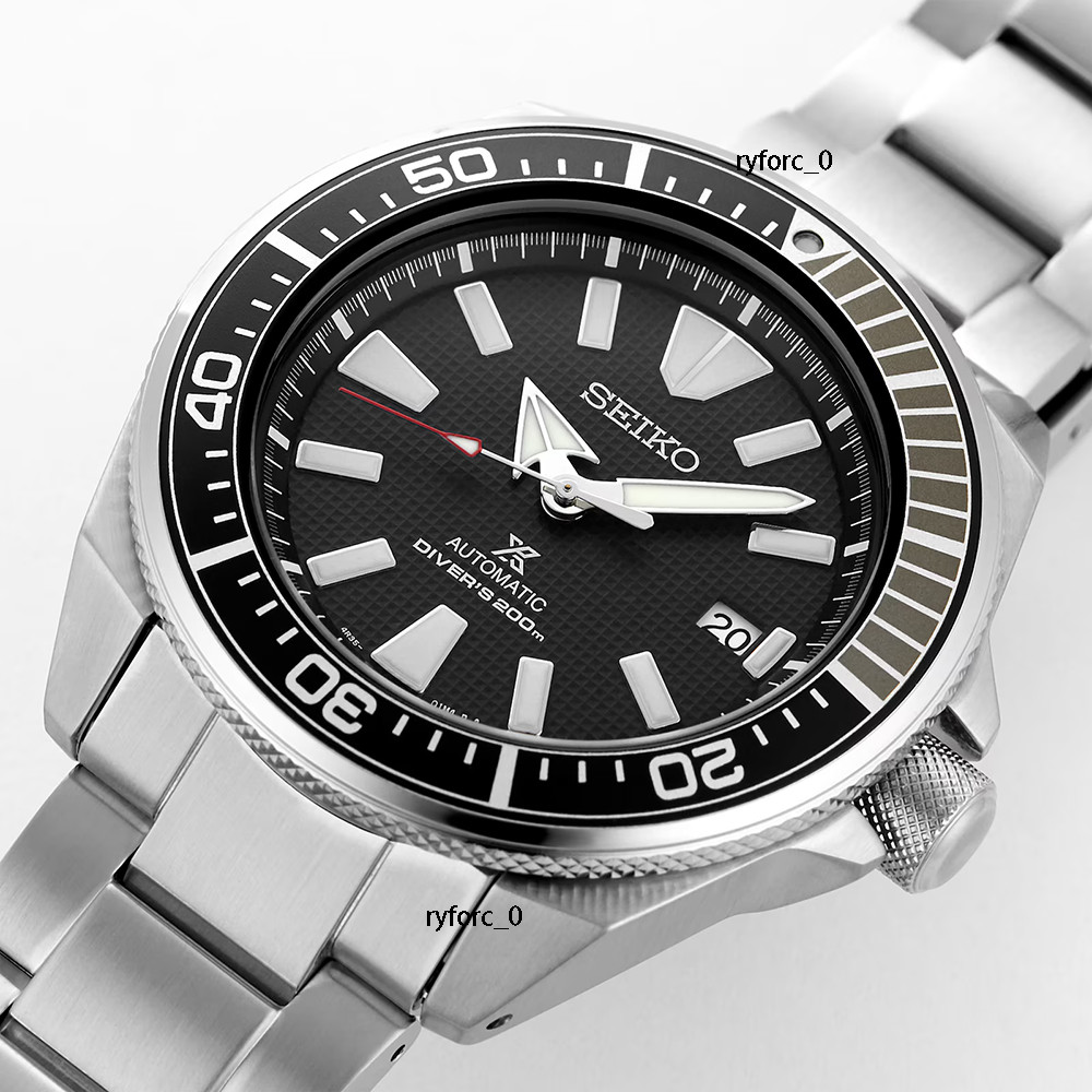 Seiko SRPF03 Prospex Sea King Samurai Automatic Divers Stainless Steel Men Watch