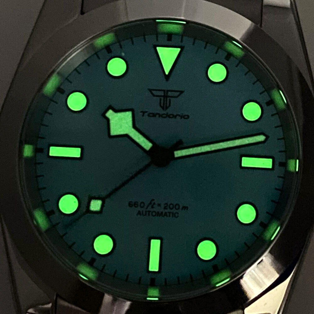 Luminous 36mm/39mm Tandorio Sapphire Glass Polished NH35 Automatic Men’s Watch