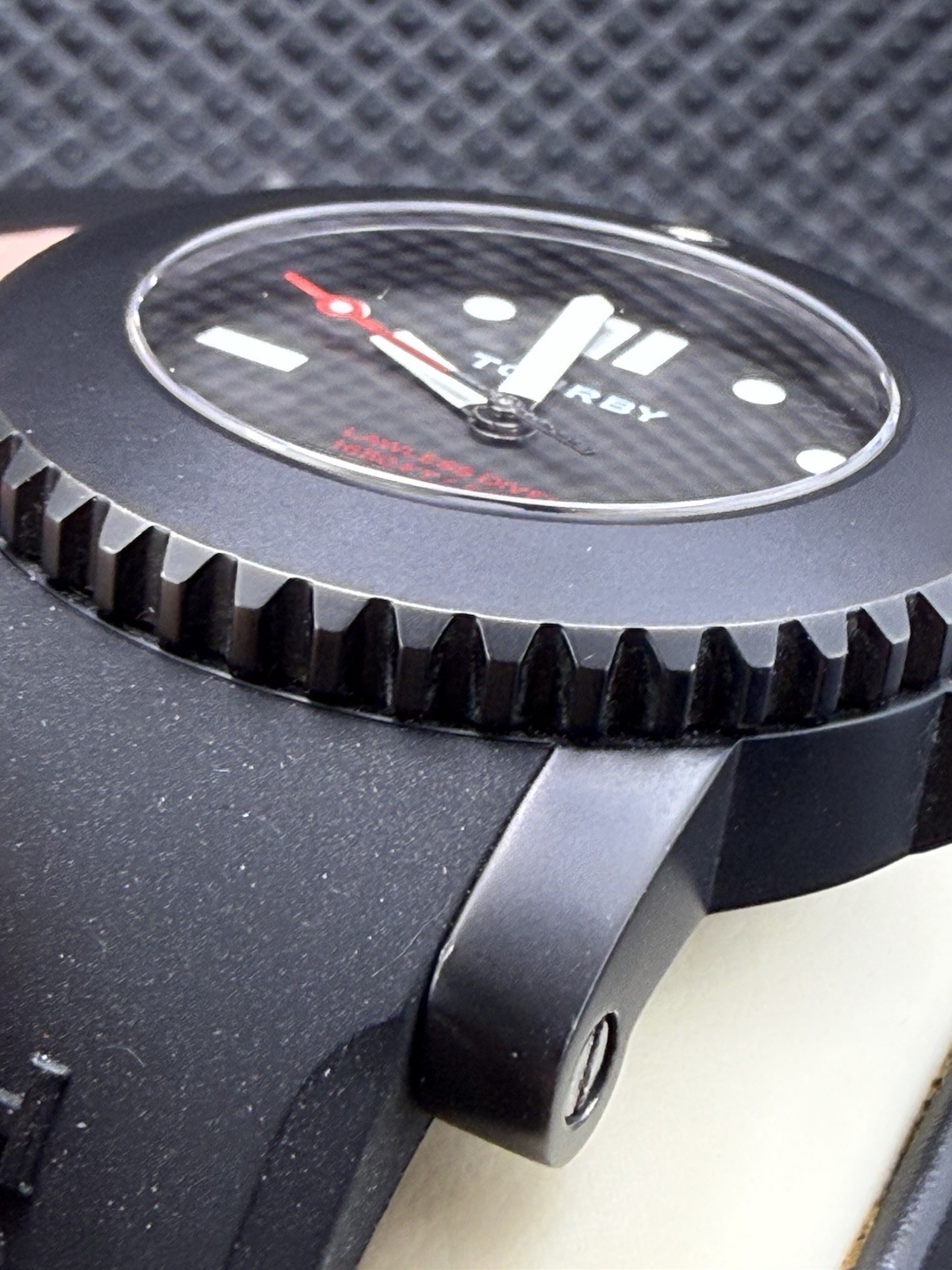Tourby Lawless Diver 45MM Black PVD, UBER THICK CHUNKY MONKEY~1650’ 500M Depth