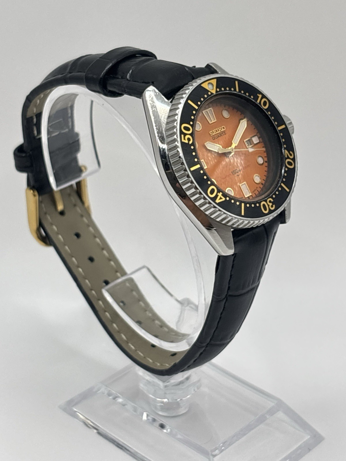 Seiko Diver 2625-0010 150m Quartz Wrist 33mm Orange