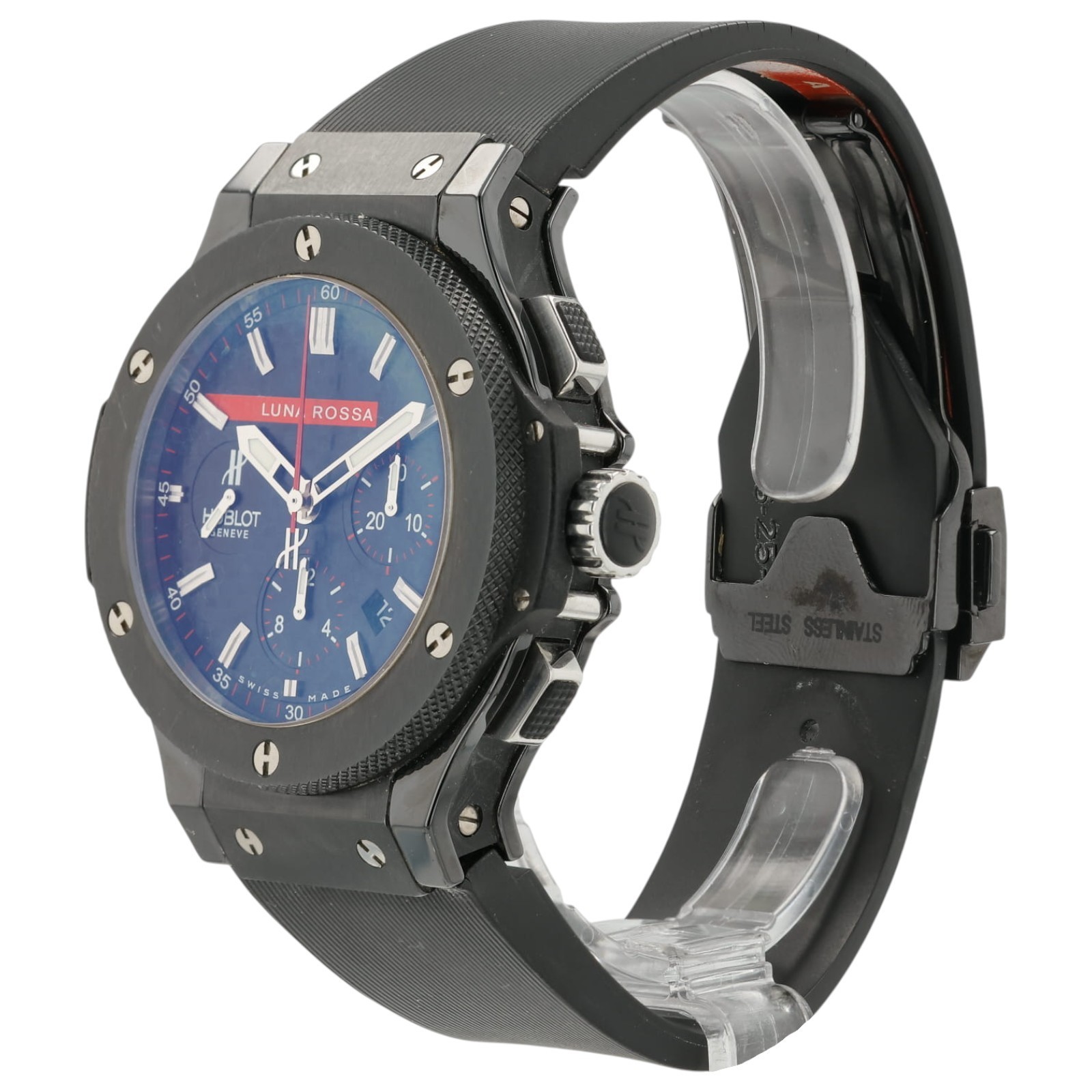 Hublot Big Bang Luna Rossa Black Dial Ceramic 44mm Automatic 301.CM.131.RX.LUN06