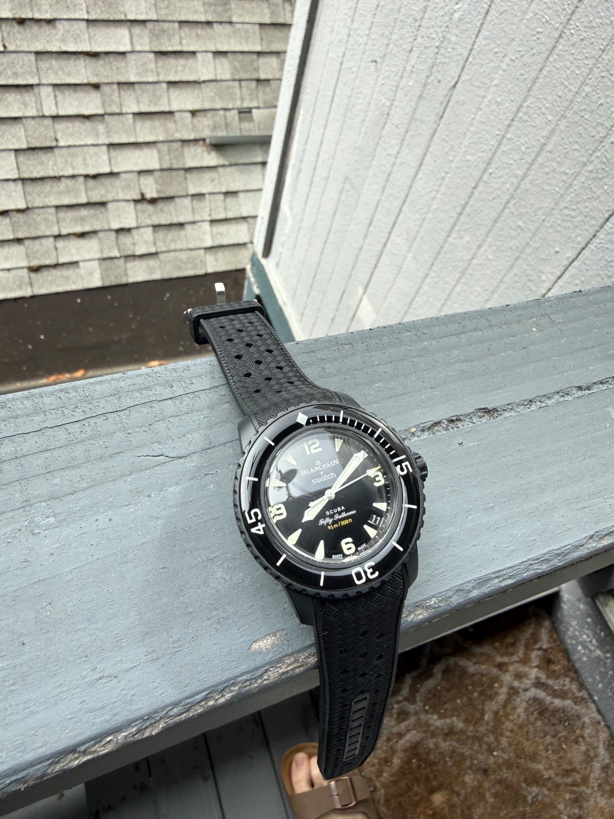 Swatch x Blancpain Ocean of Storms 42.3mm Auto 91m Diver
