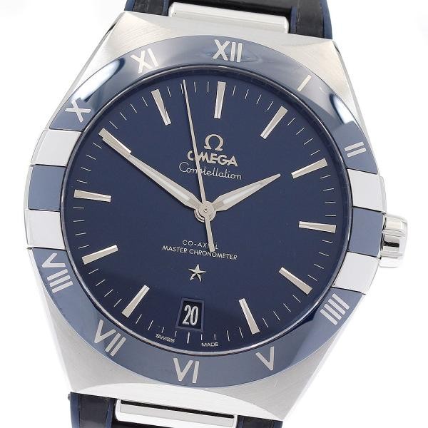 OMEGA Constellation 131.33.41.21.03.001 41mm SS Navy Dial Automatic Watch #C3445