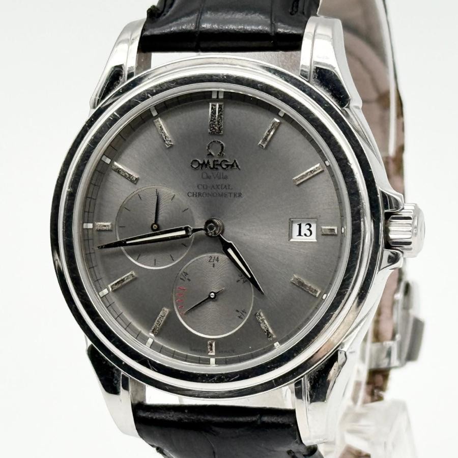 OMEGA De Ville Prestige 4832.40.31 Co-Axial Chronometer Grey Dial with Box