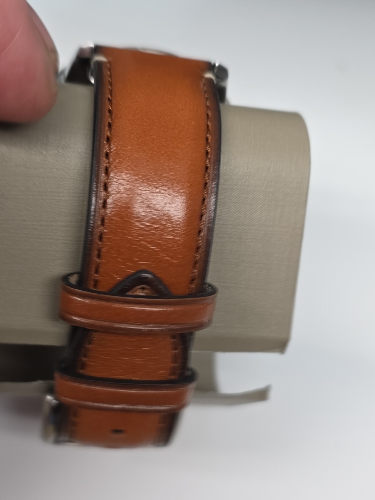 Fossil Men’s Chronograph Townsman Light Brown Leather Strap Watch 44mm FS5279 –