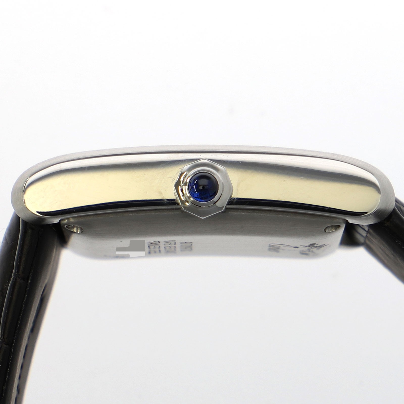CARTIER W51002Q3 Tank Francaise Silver Dial Automatic Stainless Steel Leather