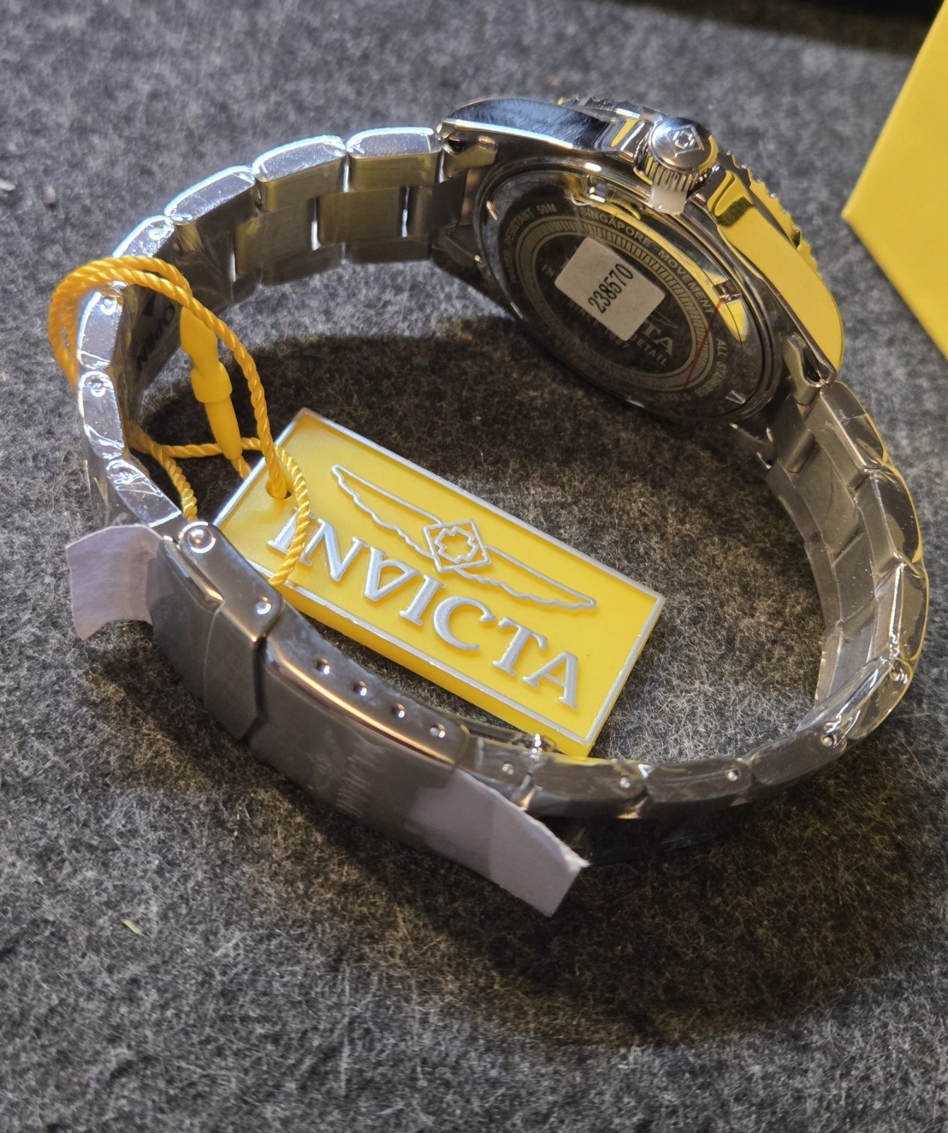 New – Invicta Specialty Rowan Men’s Watch – 40mm. Steel (49346)