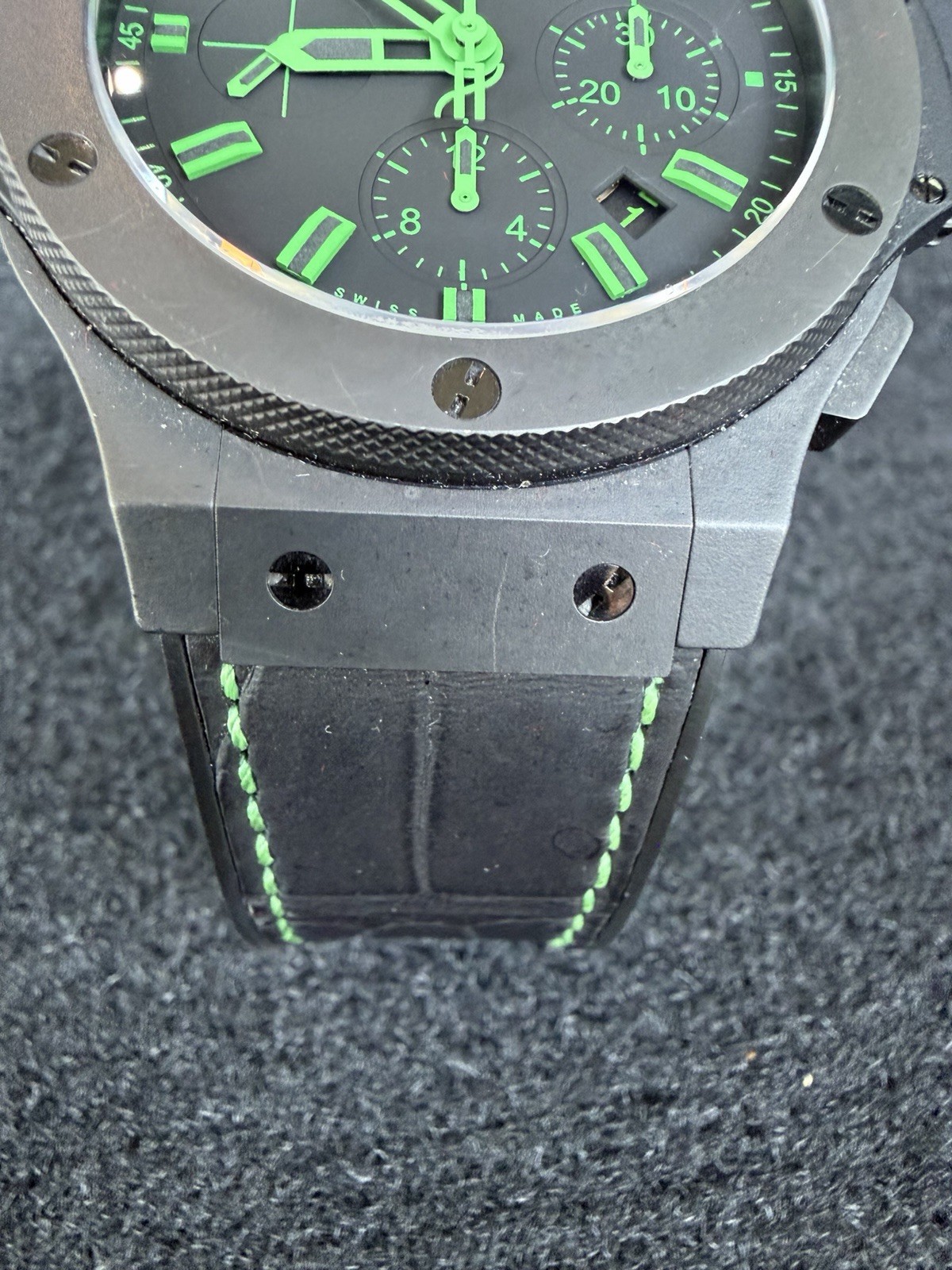Hublot Big Bang All Black “Green” Limited Edition 301.CI.1190.GR.ABG11