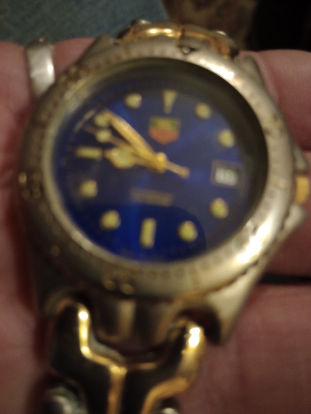 TAG Heuer Professional Blue Unisex Adults Watch – 972.613