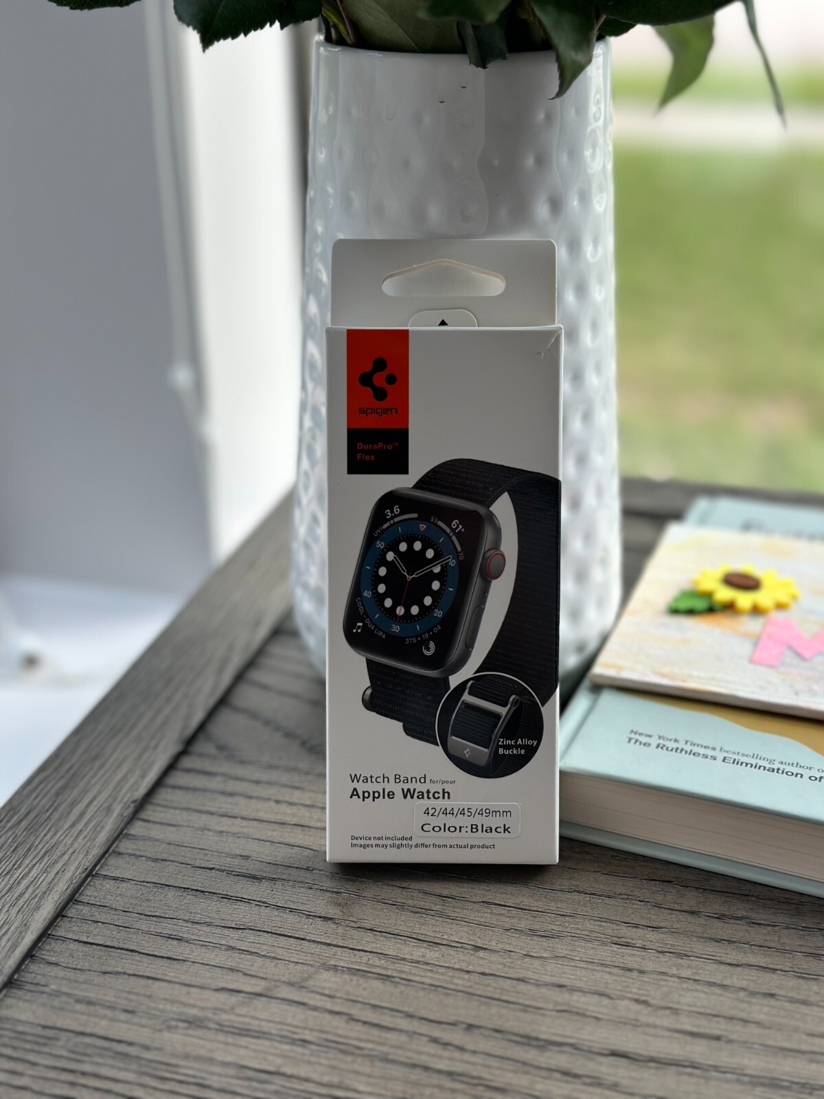 Spigen DuraPro Flex Apple Watch Band – 42/44/45/49mm | Black