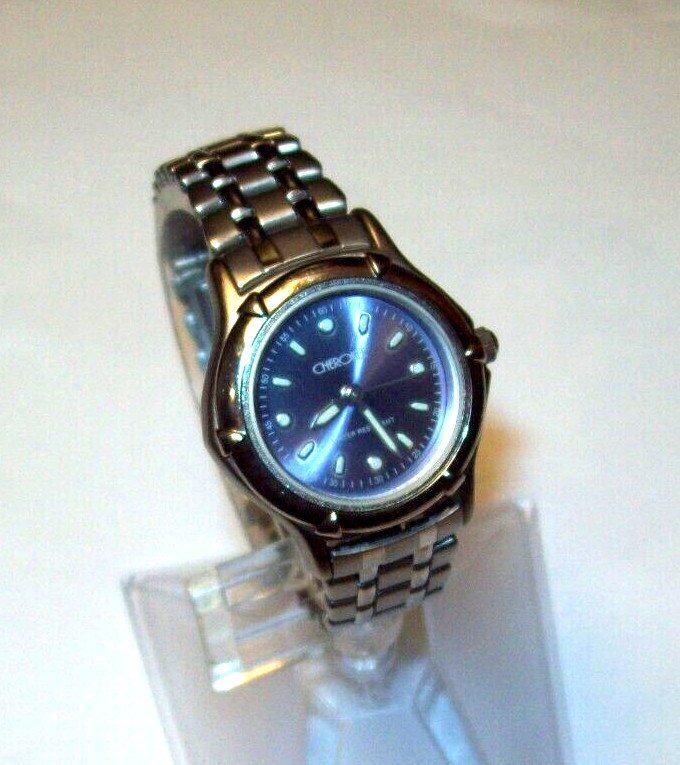 Cherokee Ladies Watch New Light Purple Dial Easy Read Runs Great 6.25″ to 6.75″