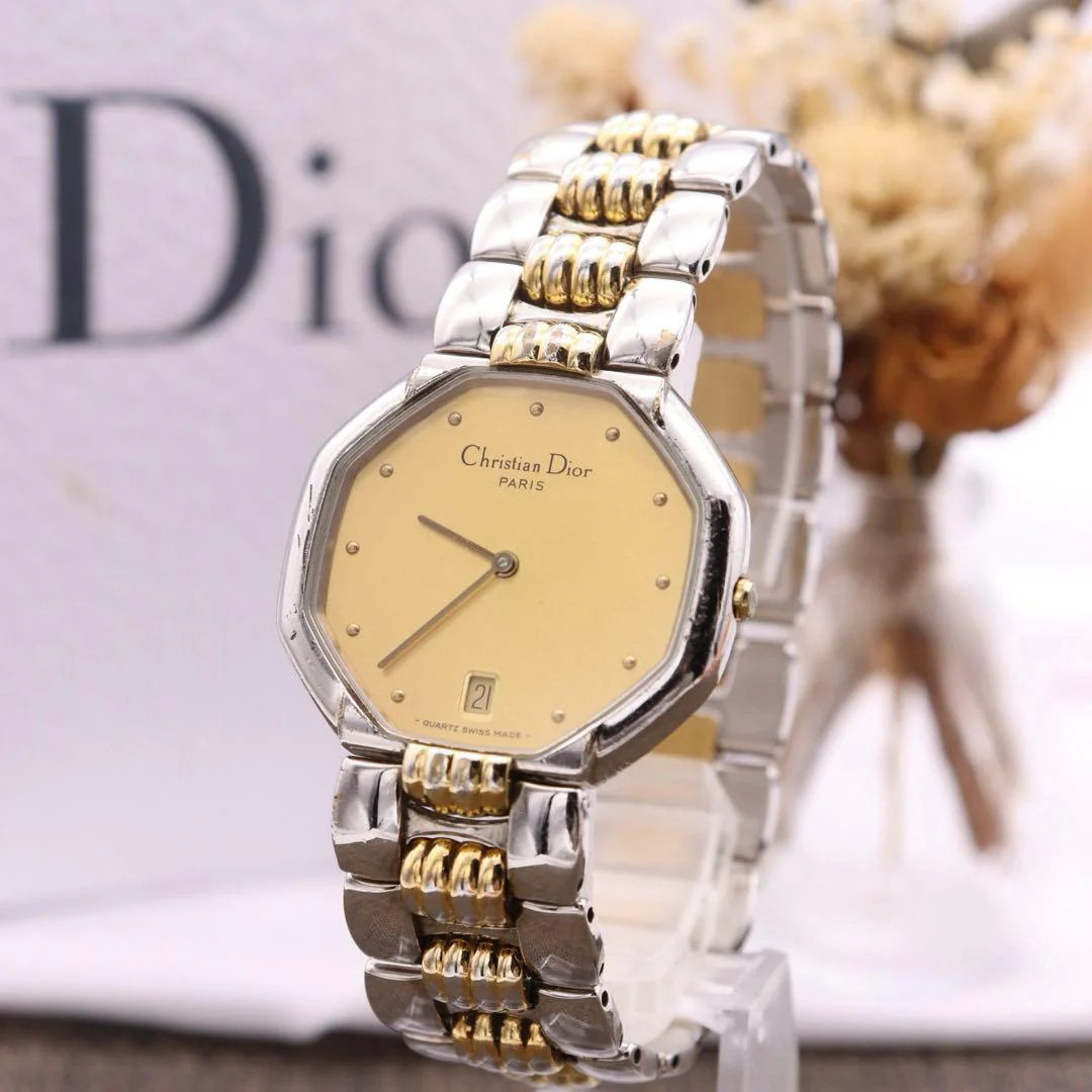 Christian Dior Octagon 45.204 Ladies Quartz 1.22in Watch