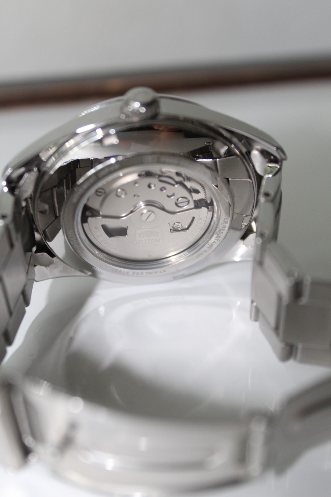 Orient RA-AR0008E30BStainless Steel | 40.8mm Contemporary Semi-Skeleton