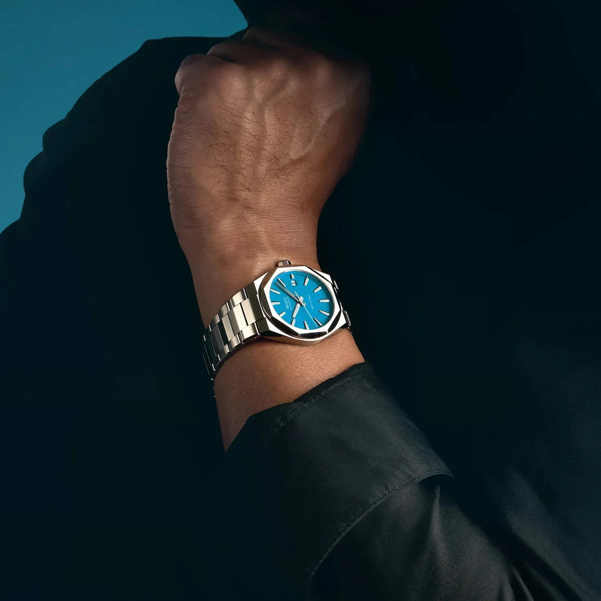 *BRAND NEW* Mido Multifort 8 One Crown Auto Blue Dial Men’s Watch M0555071104100