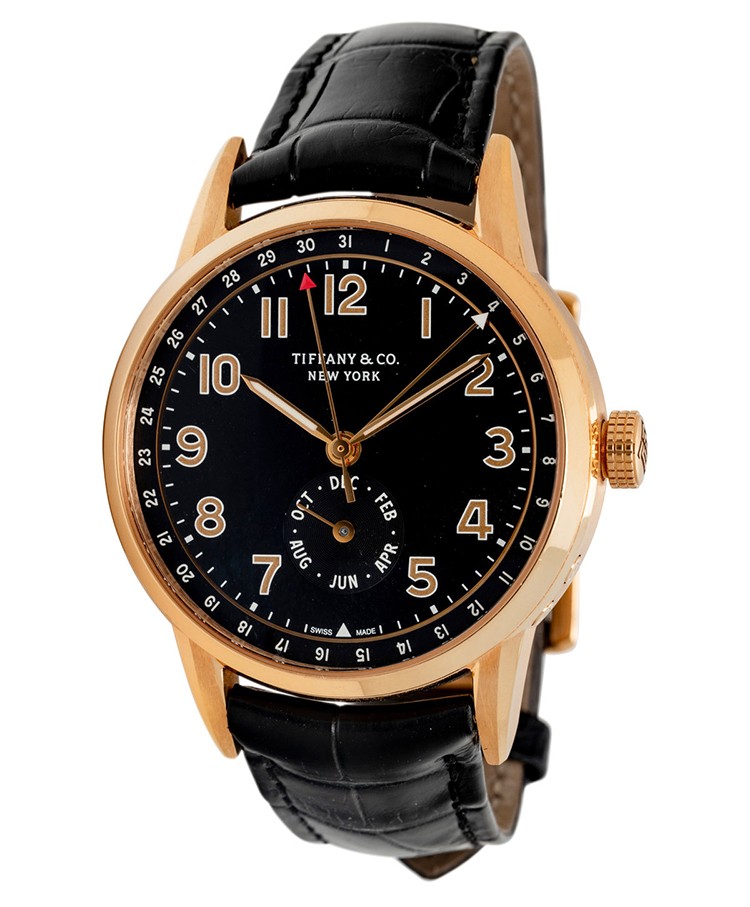 Tiffany and Co Annual Calendar 40mm CT60 18K Yellow Gold Men’s Watch