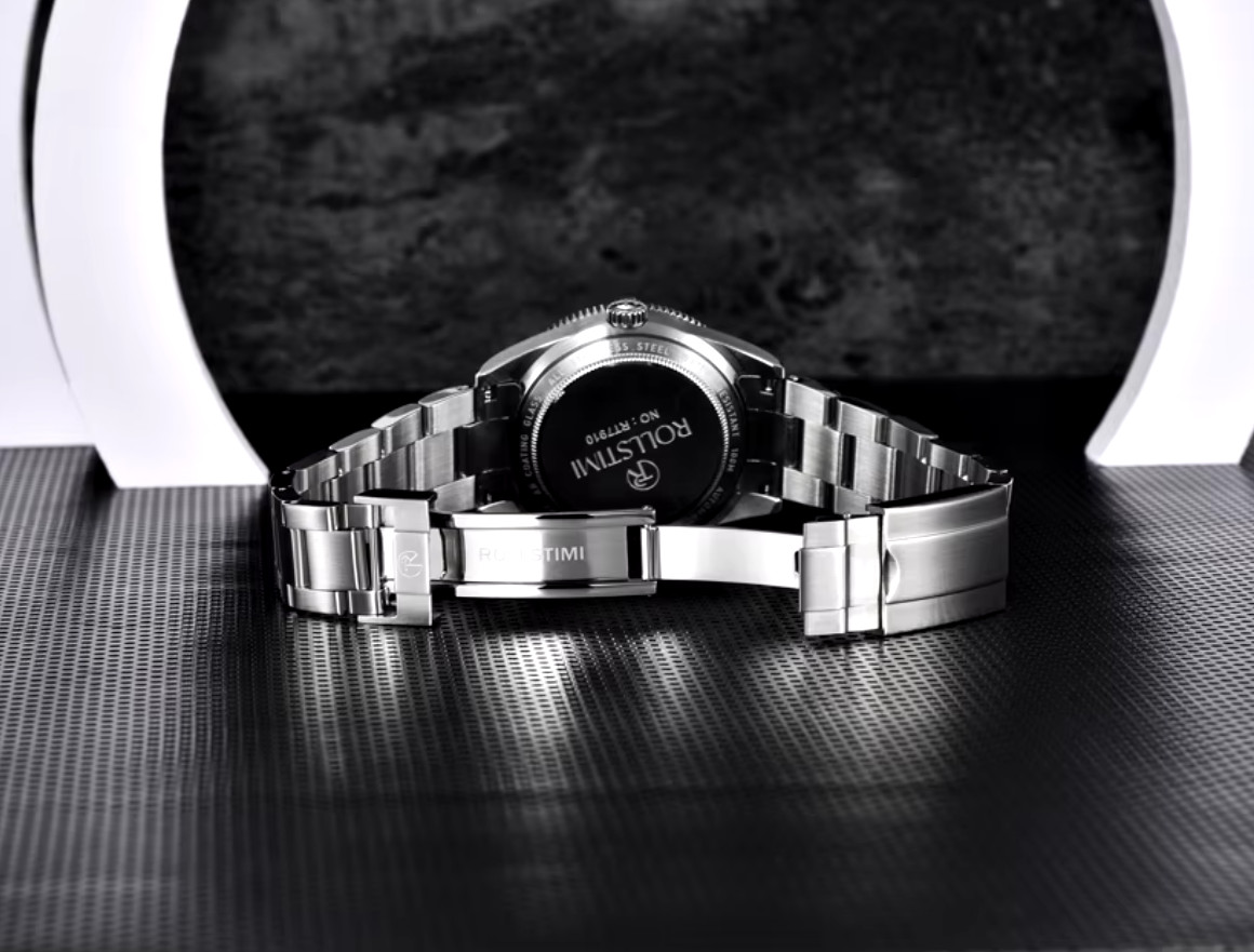 NEW ROLLS TIMI RT7910 ALL STEEL DIVE WATCH SEIKO NH35 SAPPHIRE CERAMIC 100m BGW9