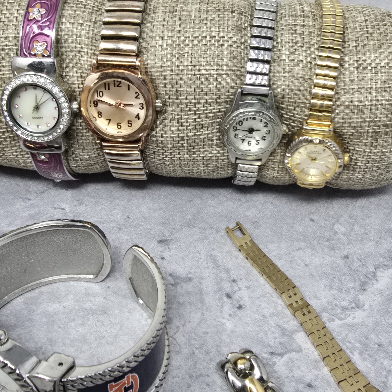 Watches Re Seller Lot Gold Filled Elgin Seiko Disney Vtg Calc Texas Instruments