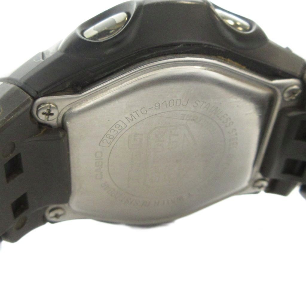 CASIO G SHOCK MTG 910DJ Black Force Wristwatch Solar Digital with Calendar Logo