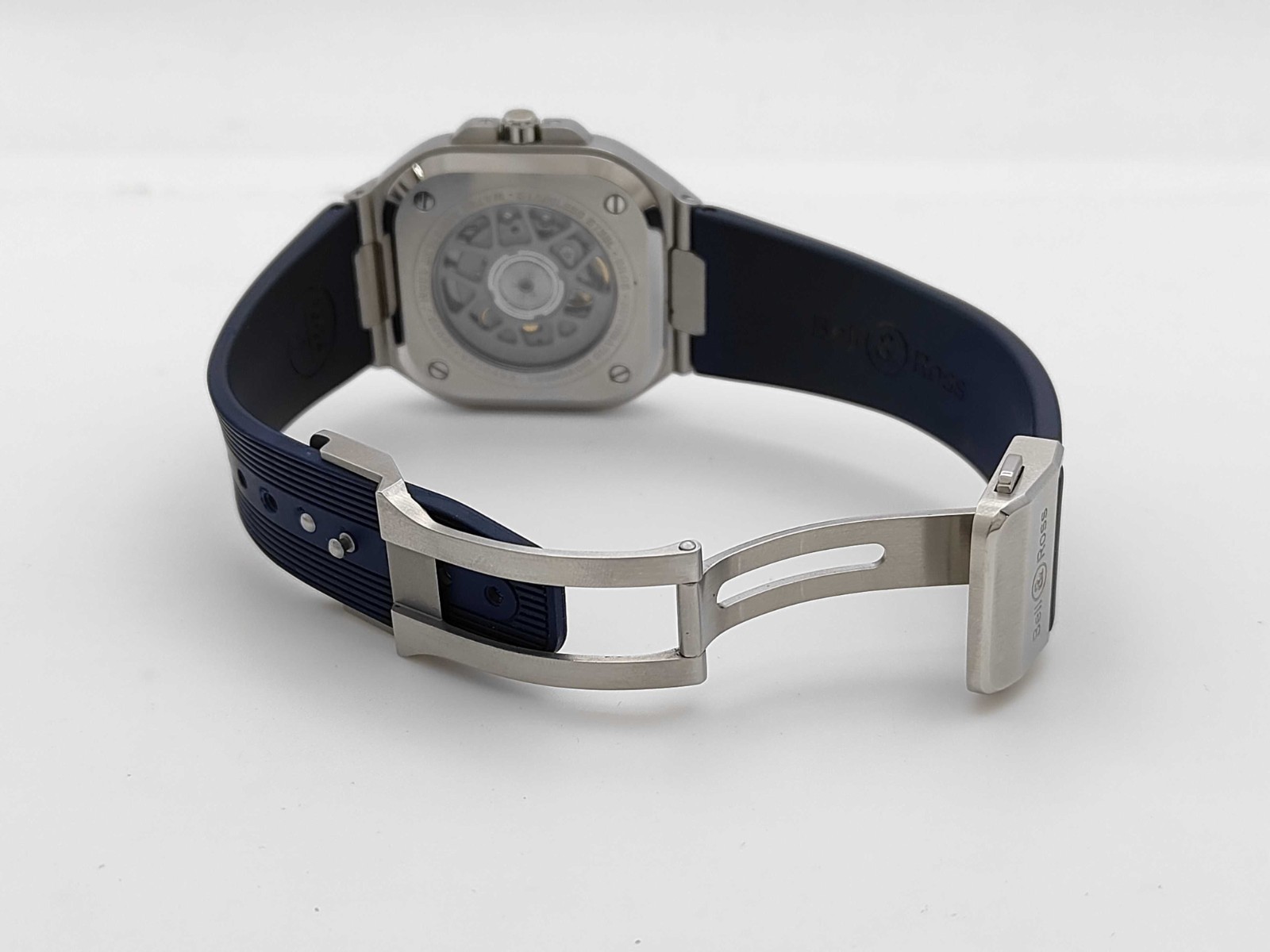 Bell & Ross BR05 Blue Steel Automatic Date 40mm Blue Dial Men Watch Square