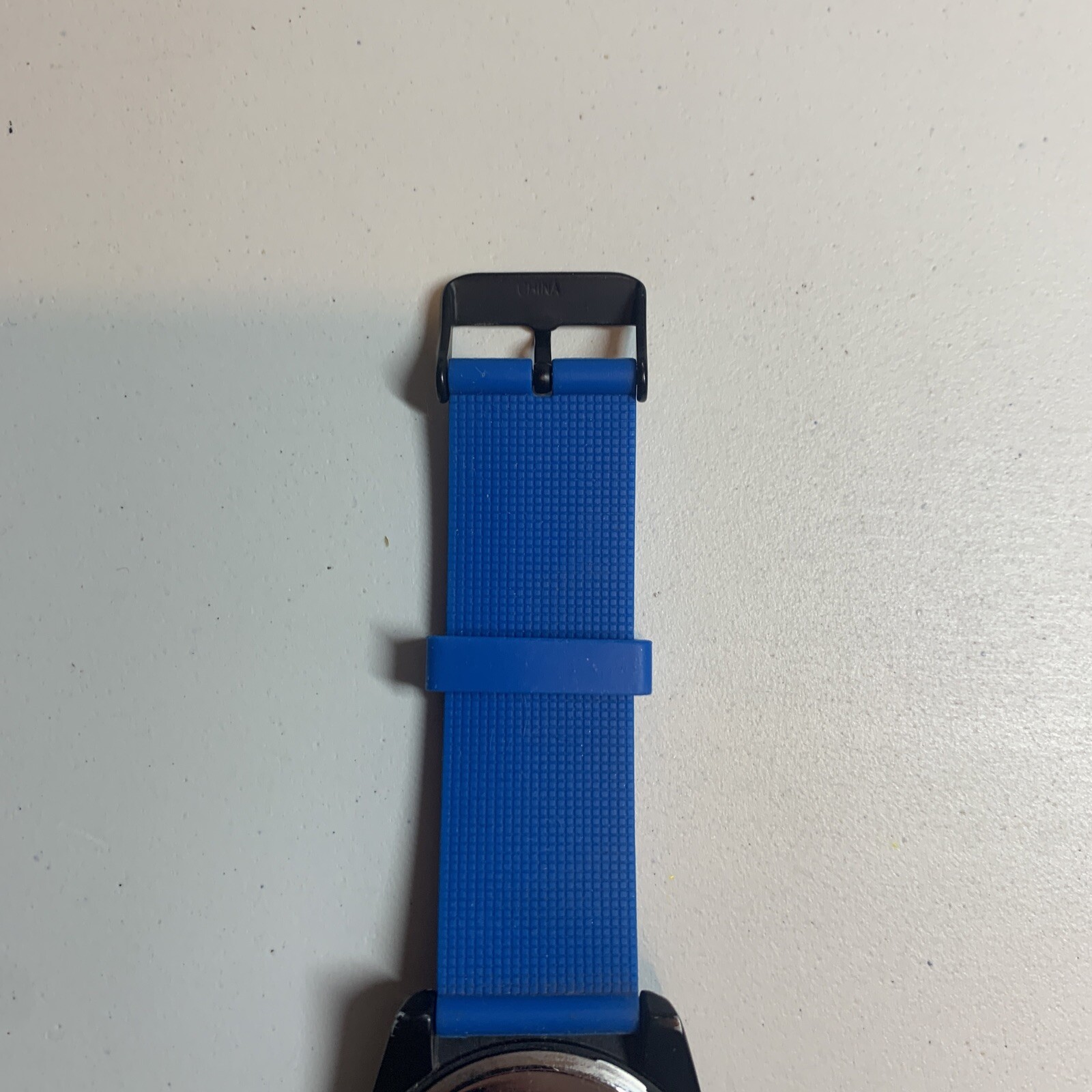 Men’s Marvel Comics CAPTAIN AMERICA Red/White/Blue Shield Watch, Black Case