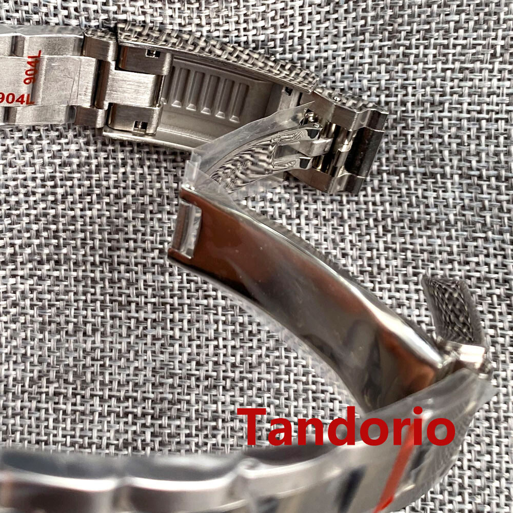 40mm Bliger VK63 Quartz Full Functional Chronograph Mens Watch Folding Clasp