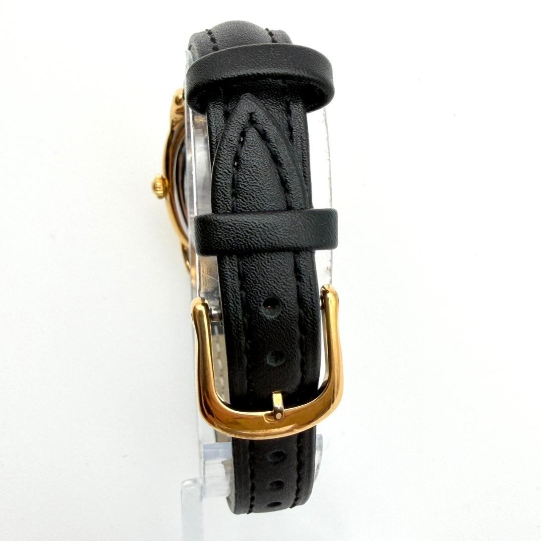 Excellent condition Seiko watch, new battery, new strap, oval shape, gold, women