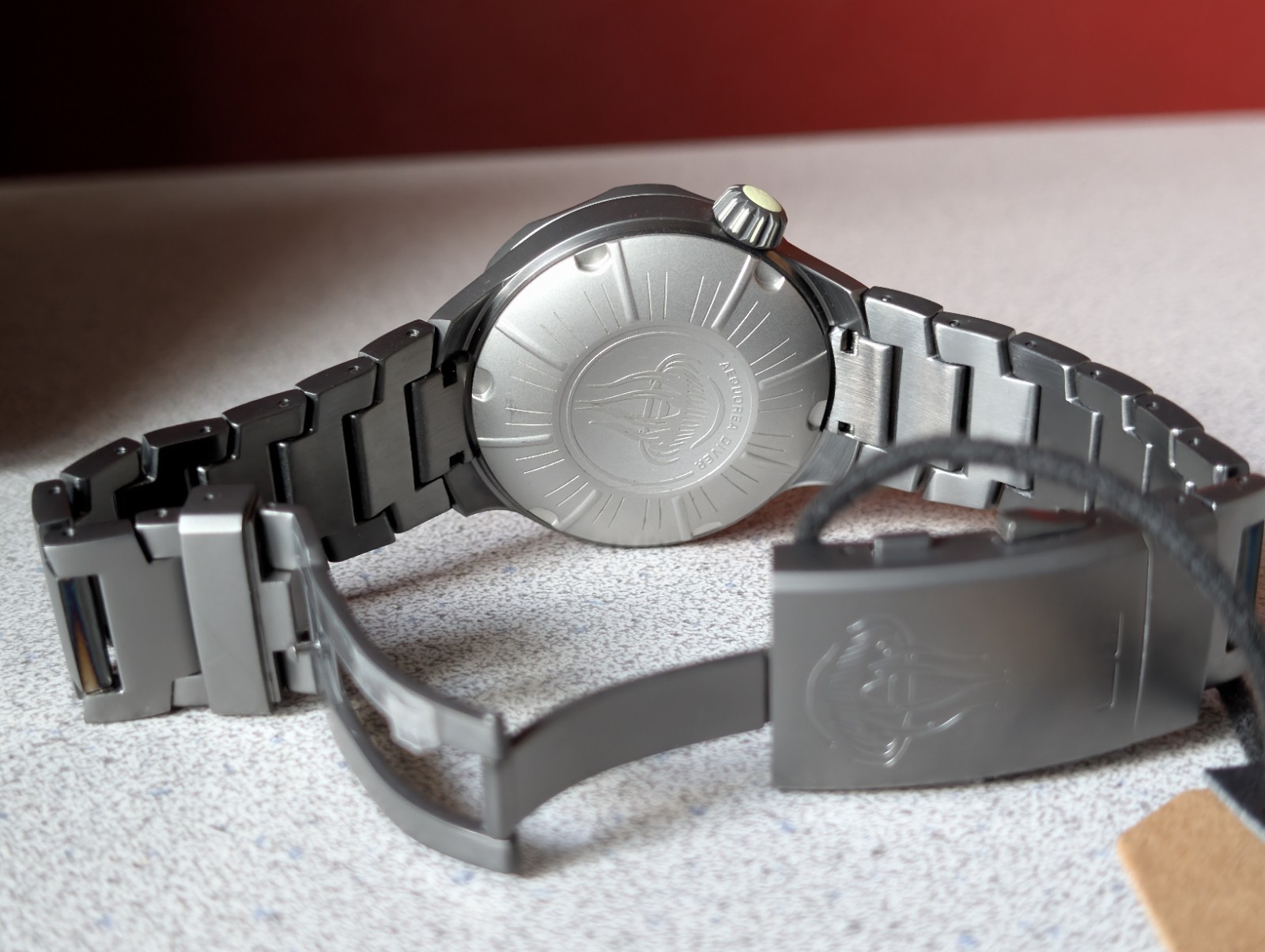 OVD~UNDER WATER AEQUOREA JELLYFISH 24J AUTOMATIC DIVE WATCH~FULL SET~KEEPS TIME