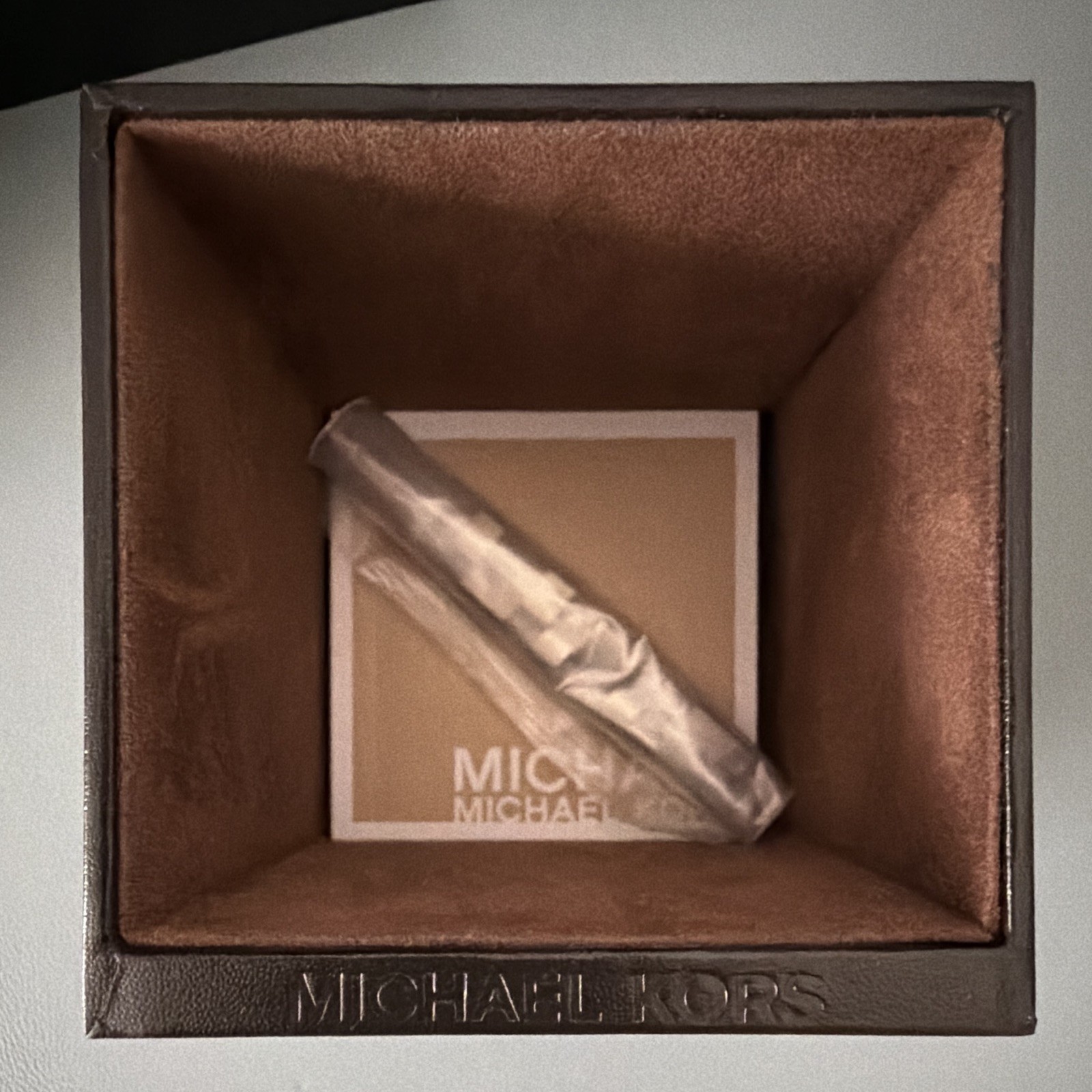 Michael Kors Slim Runway Quartz 42mm Silver Dial Bracelet 50m w/ Box Papers