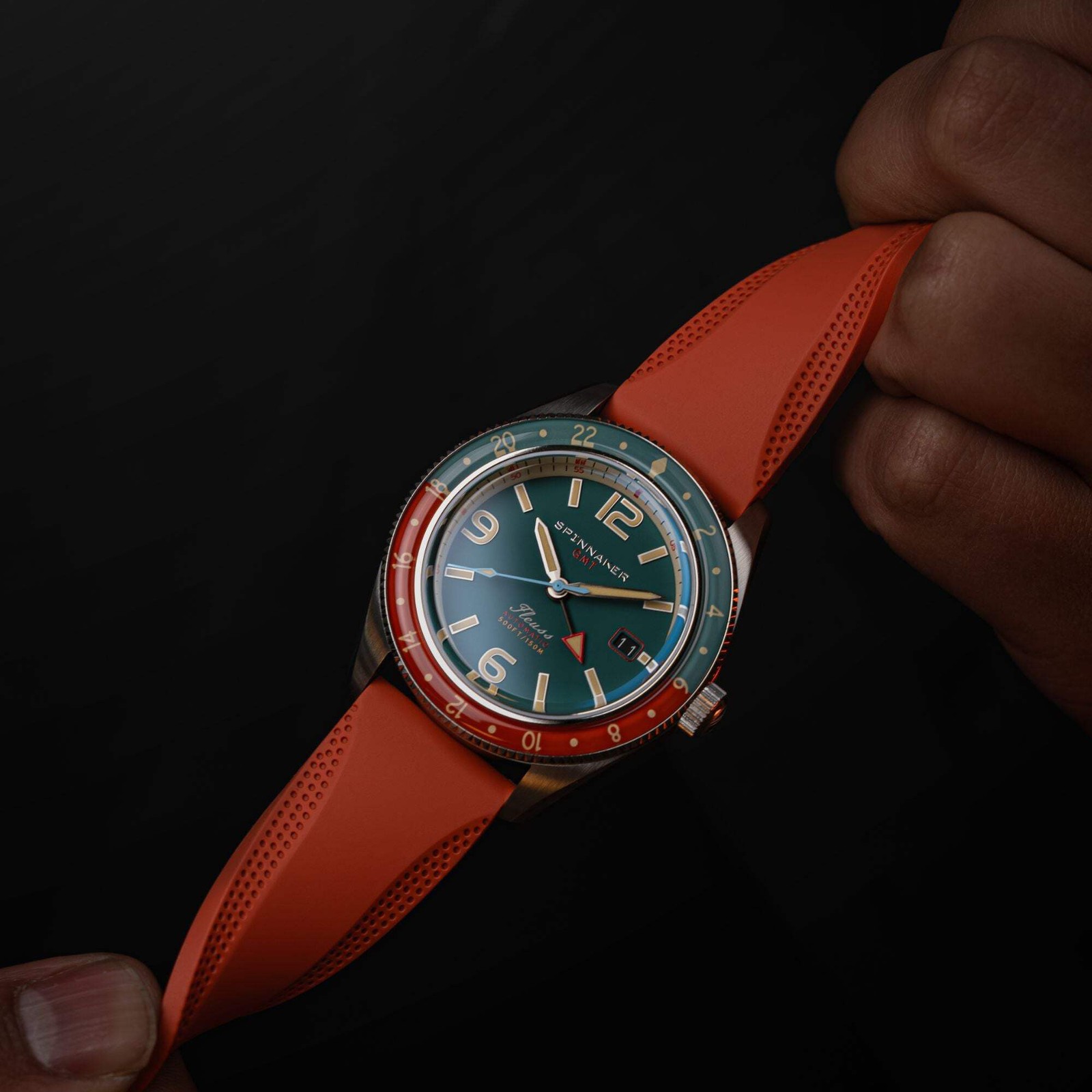 Spinnaker Fleuss Stainless Steel 43mm Japanese Automatic Wristwatch SP-5120-33