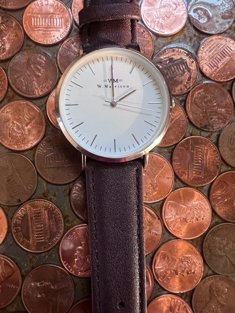 Pair of W. Marrison Men’s & Women’s Wristwatch -Great Condition. Need Batteries