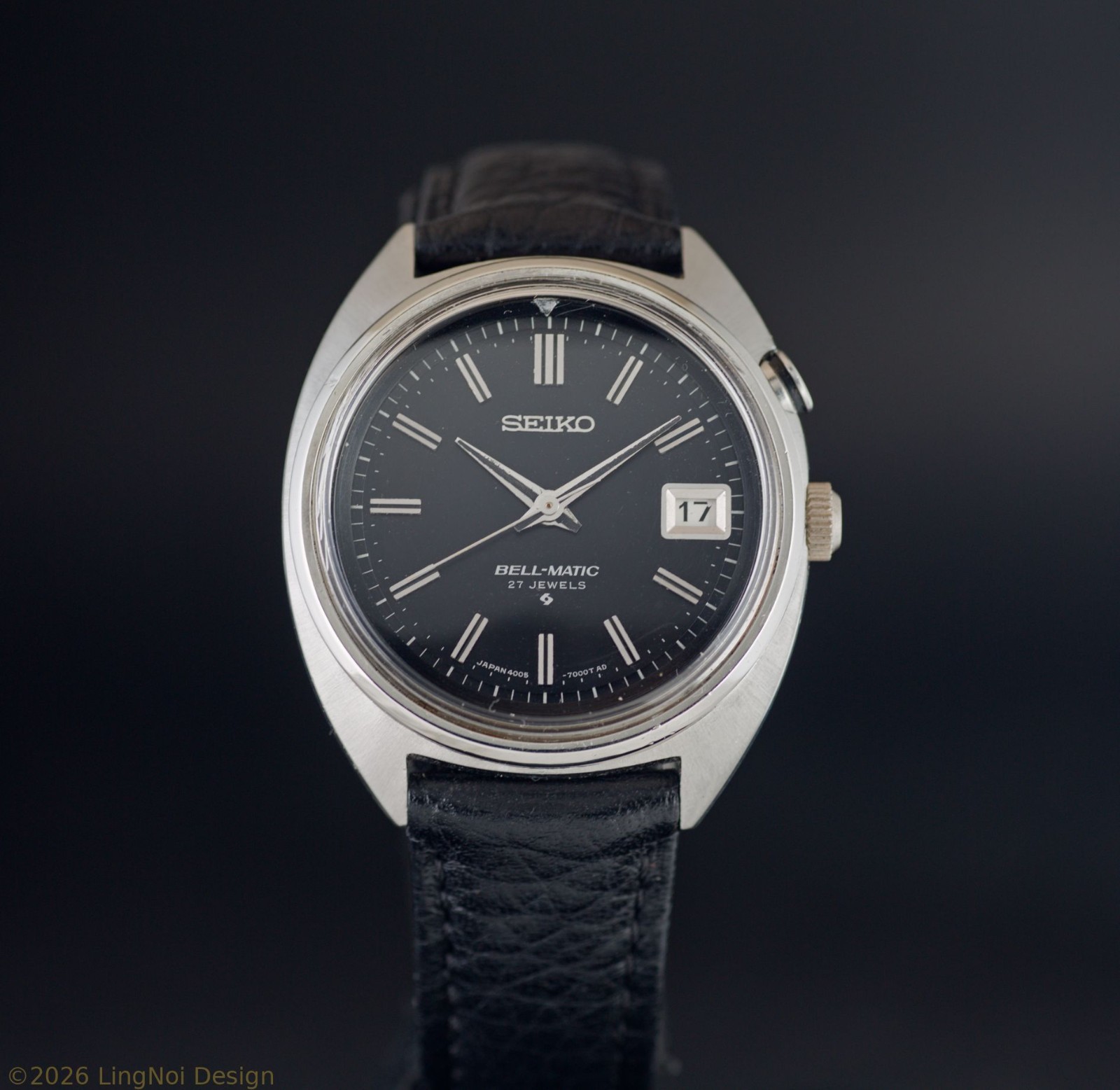 Seiko Bell-Matic 4005-7000 | Scarce Date-Only Edition | Serviced