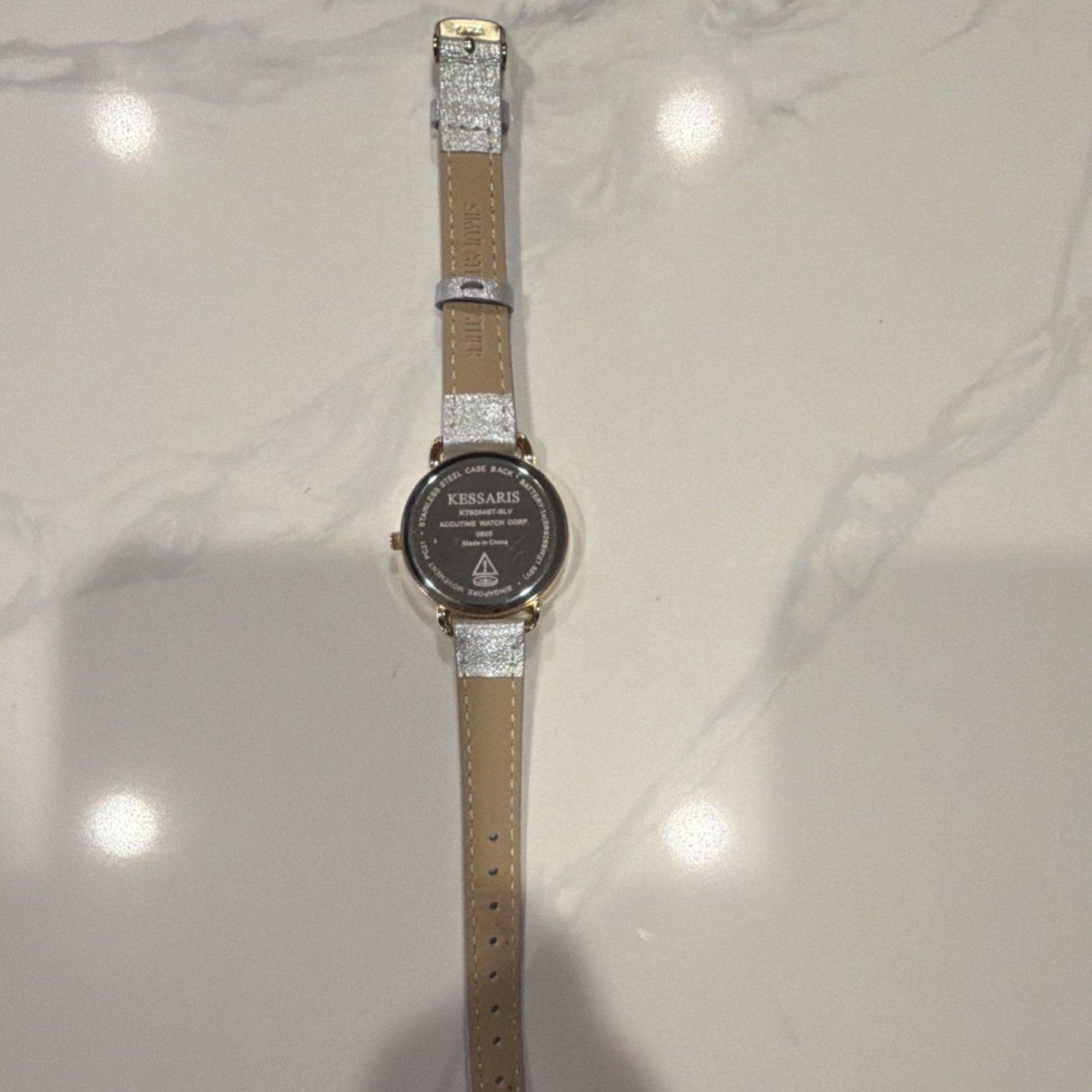 Stunning Kessaris Women’s Watch – Elegant Silver & Gold Tone