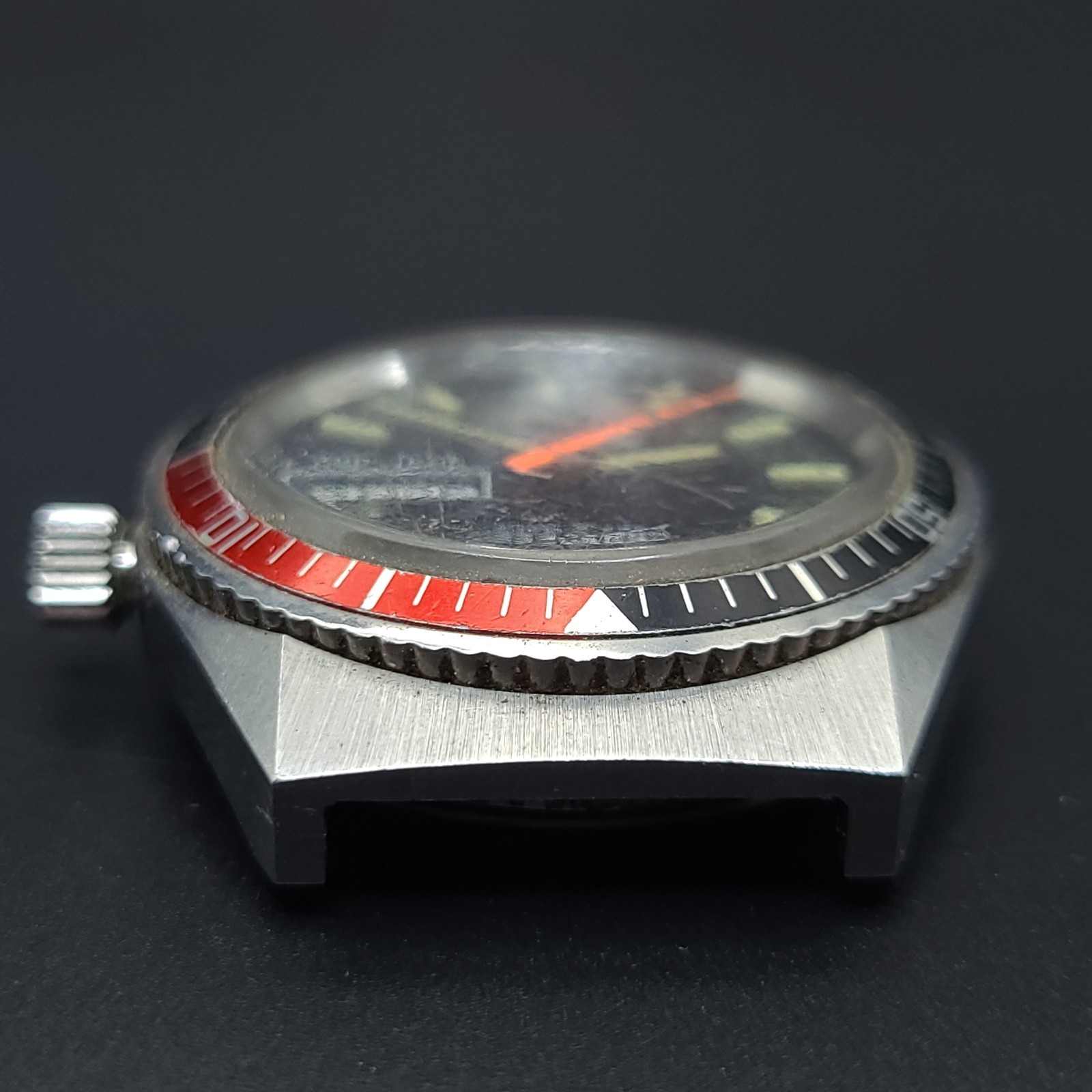 Vintage 1978 Caravelle Set-O-Matic Devil Diver 666ft Automatic Watch Part Repair