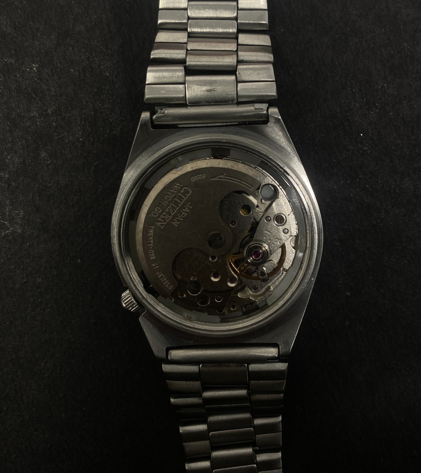 Vintage Citizen Automatic 8200A Japan Movement Day-Date Men’s Wrist Watch