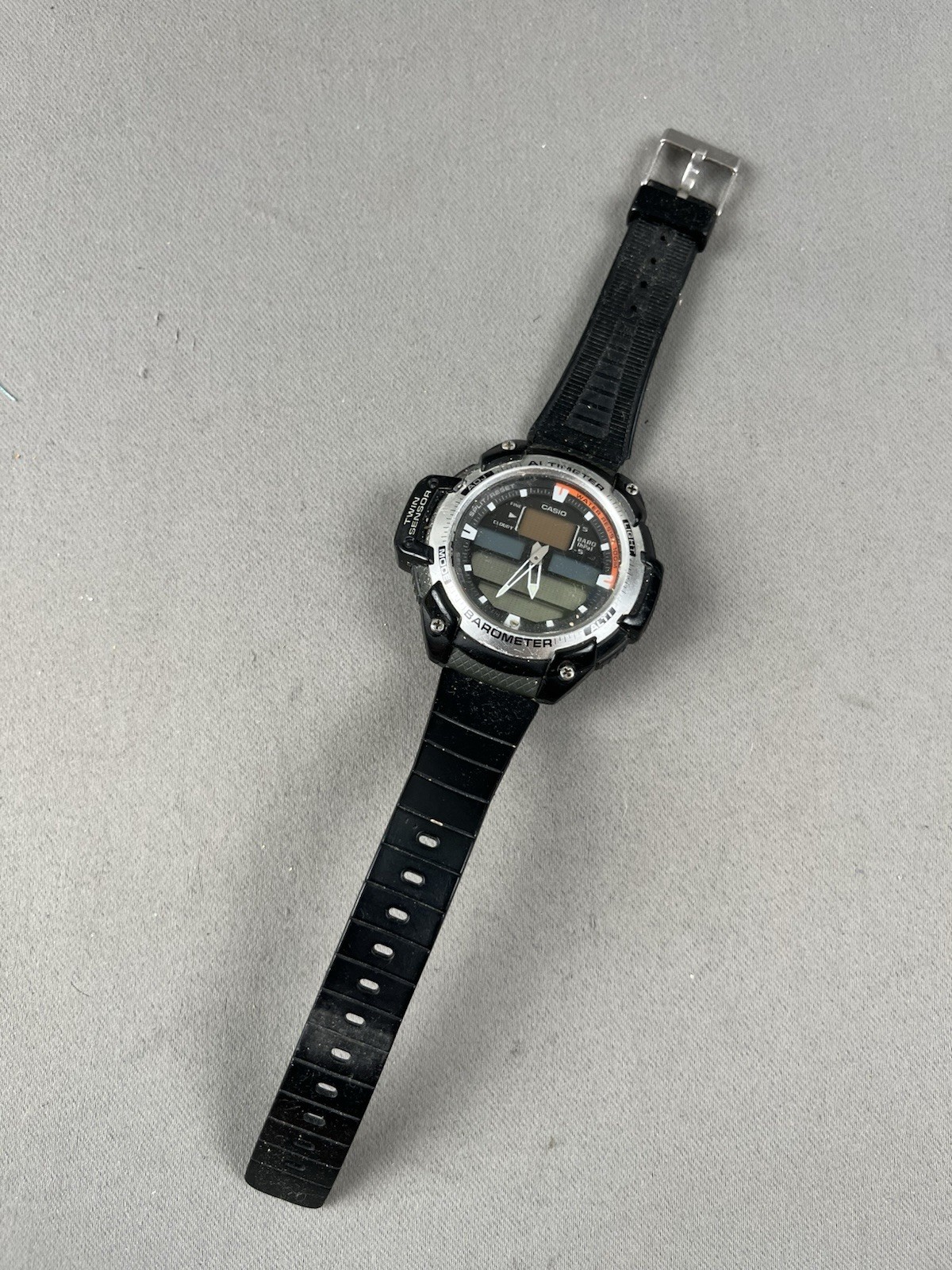 Casio SGW-400H 5176 Twin Sensor Altimeter Barometer UNTESTED! AS-IS