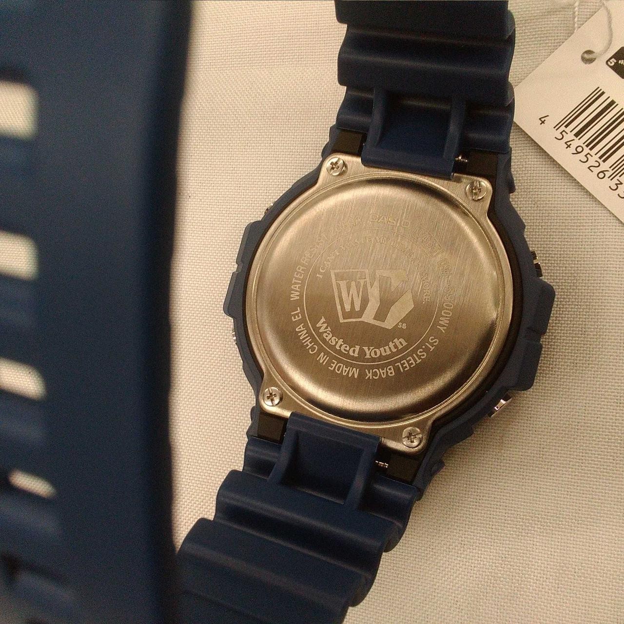 CASIO G-SHOCK DW-5900WY 2JR Blue Men Watch Auth Japan