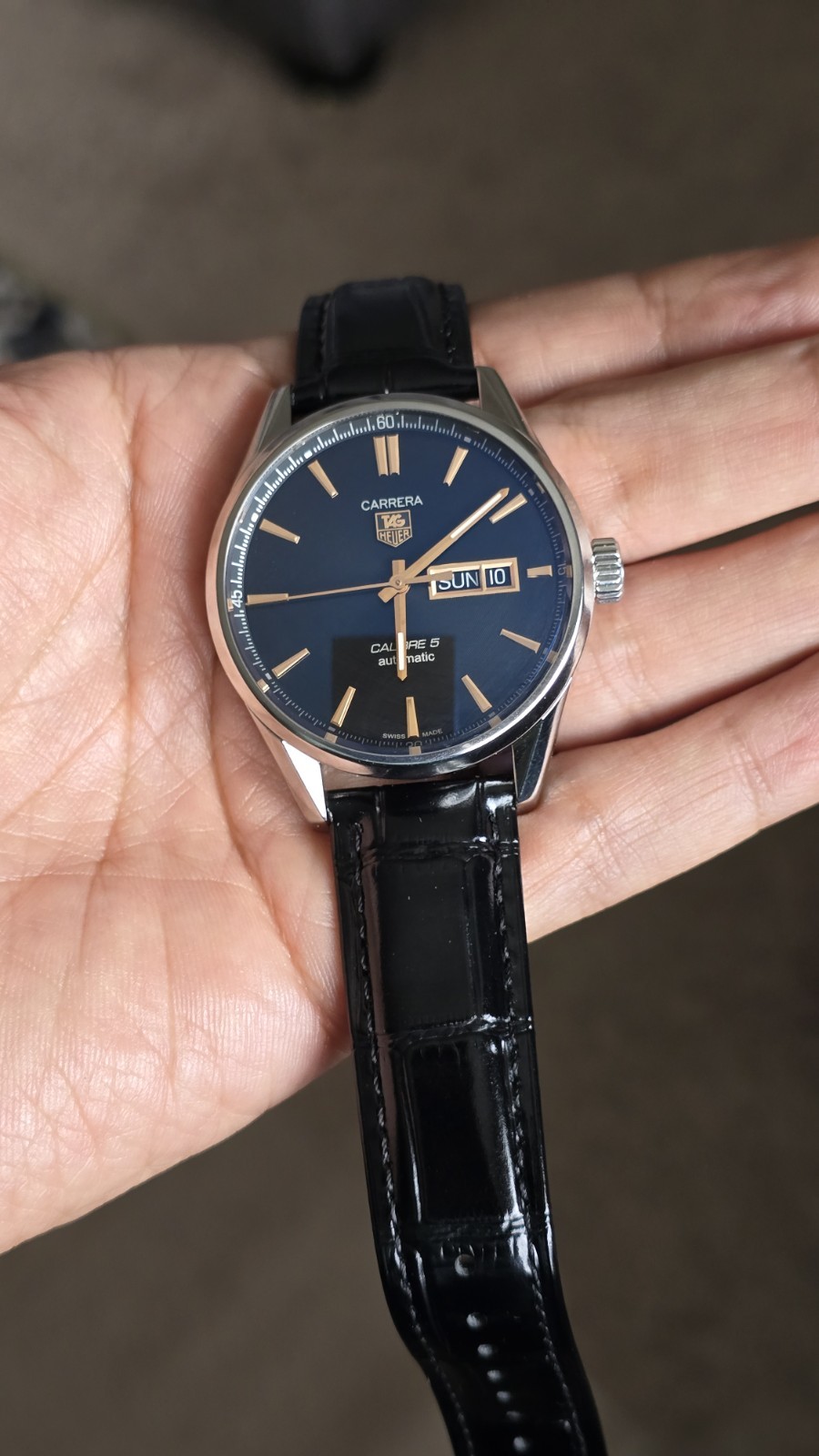 TAG Heuer Carrera 41mm Calibre 5 Automatic Day-Date