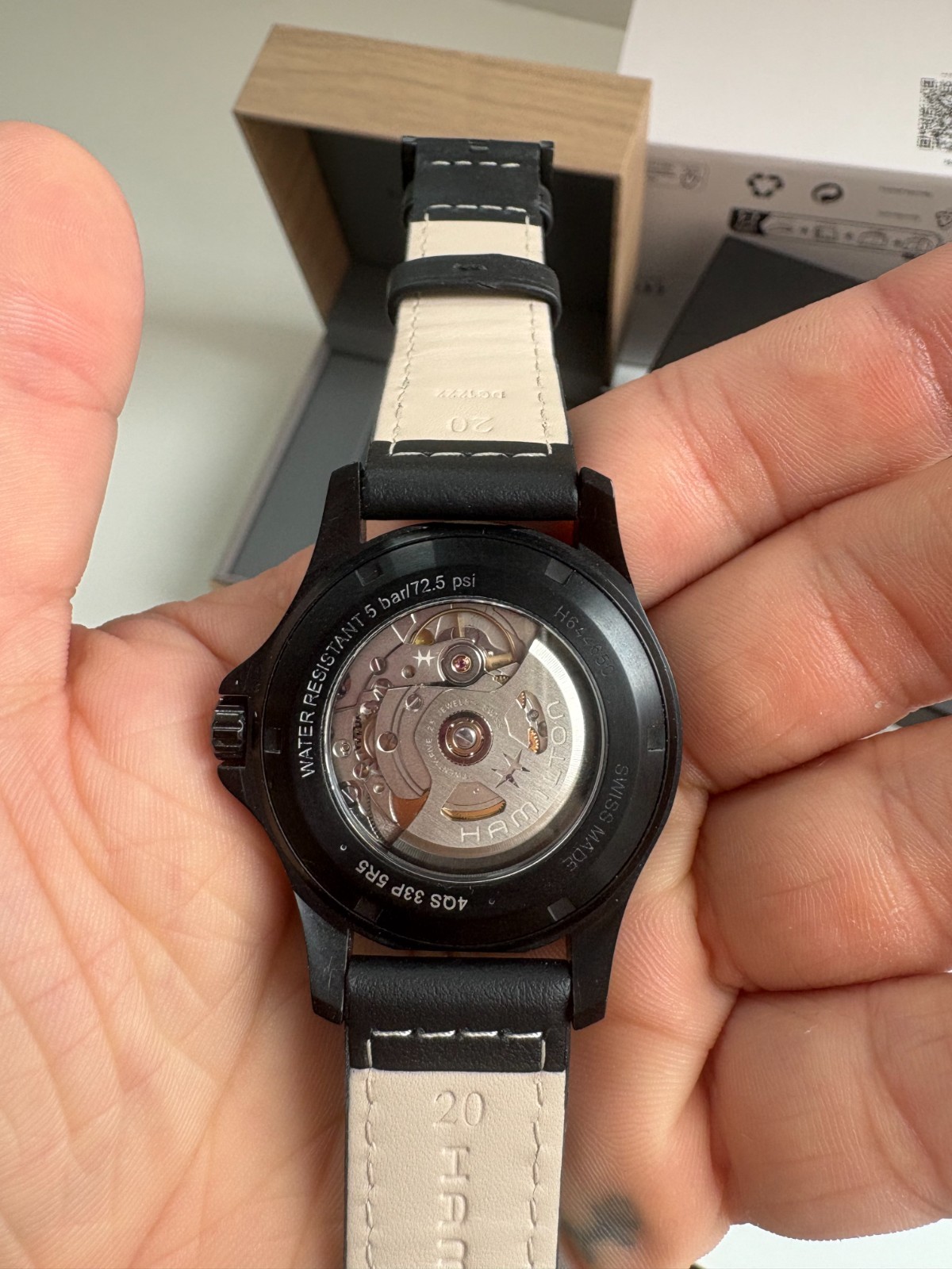 Hamilton Khaki Field King Automatic Black Dial Men’s Watch H64465733