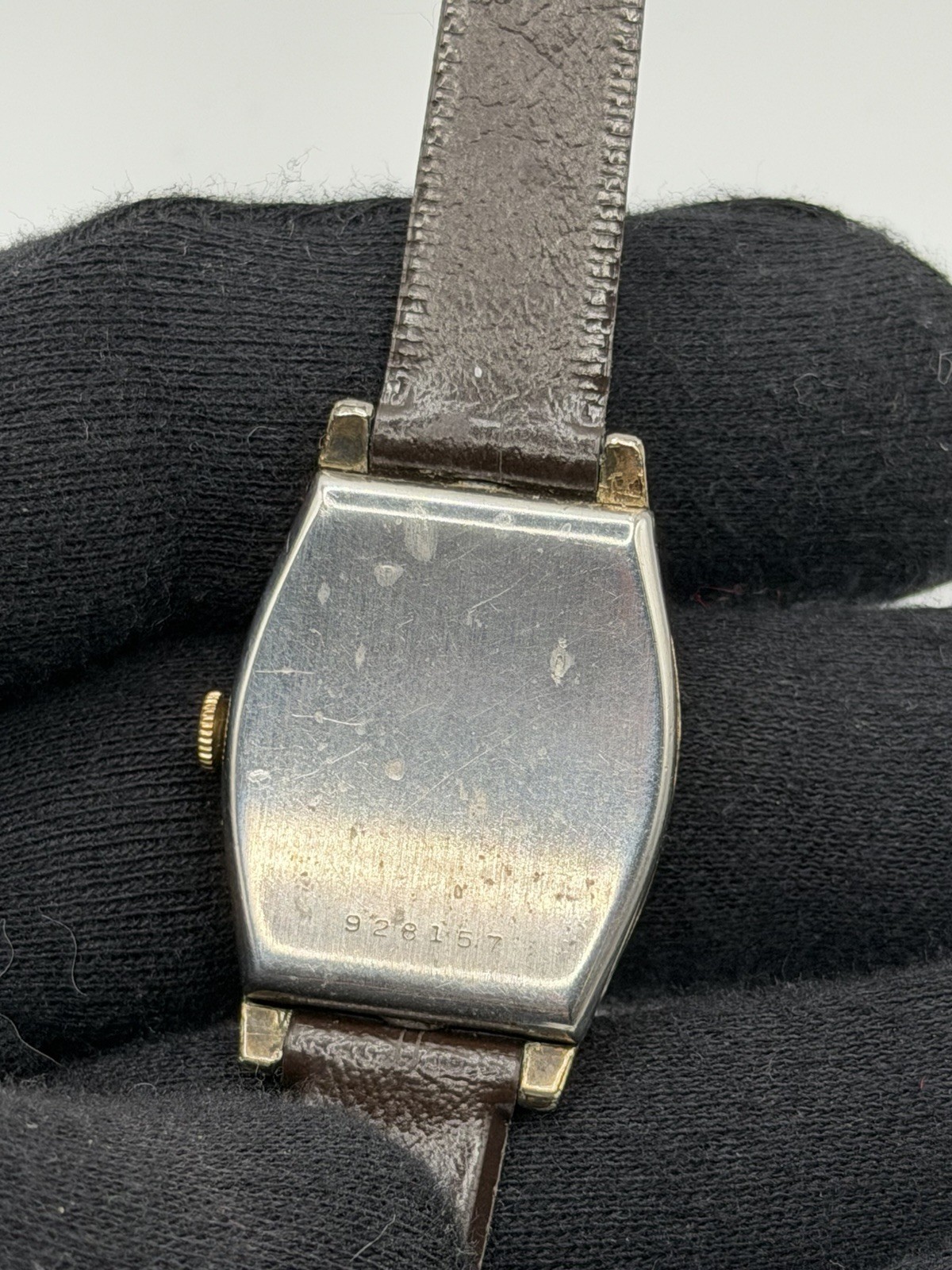 Vintage Benrus Gold Filled Art Deco “Tank” Watch (Runs Great) Read Desc.