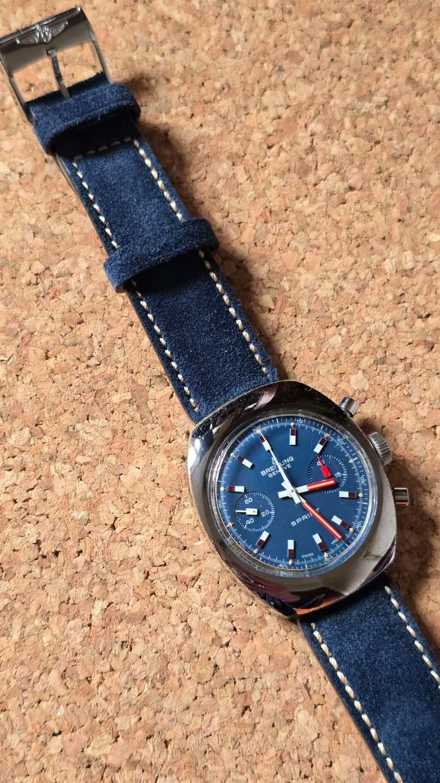 Vintage 1975 Breitling Sprint ref: 2051