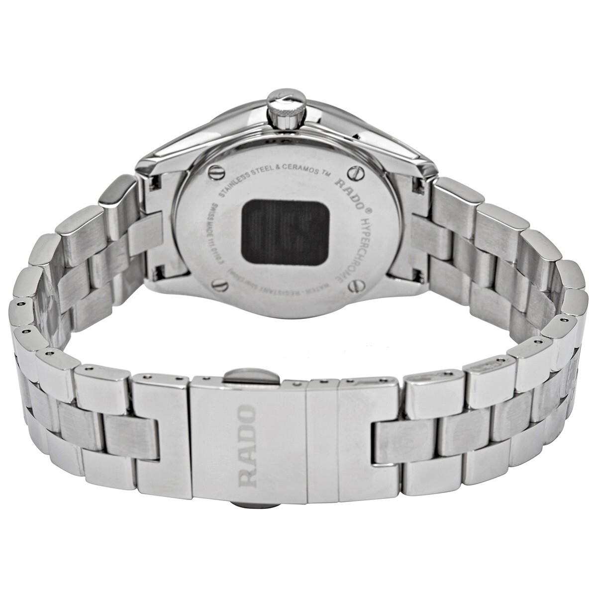 Rado Hyperchrome R32110163 Black Dial Stainless Steel Women’s Watch