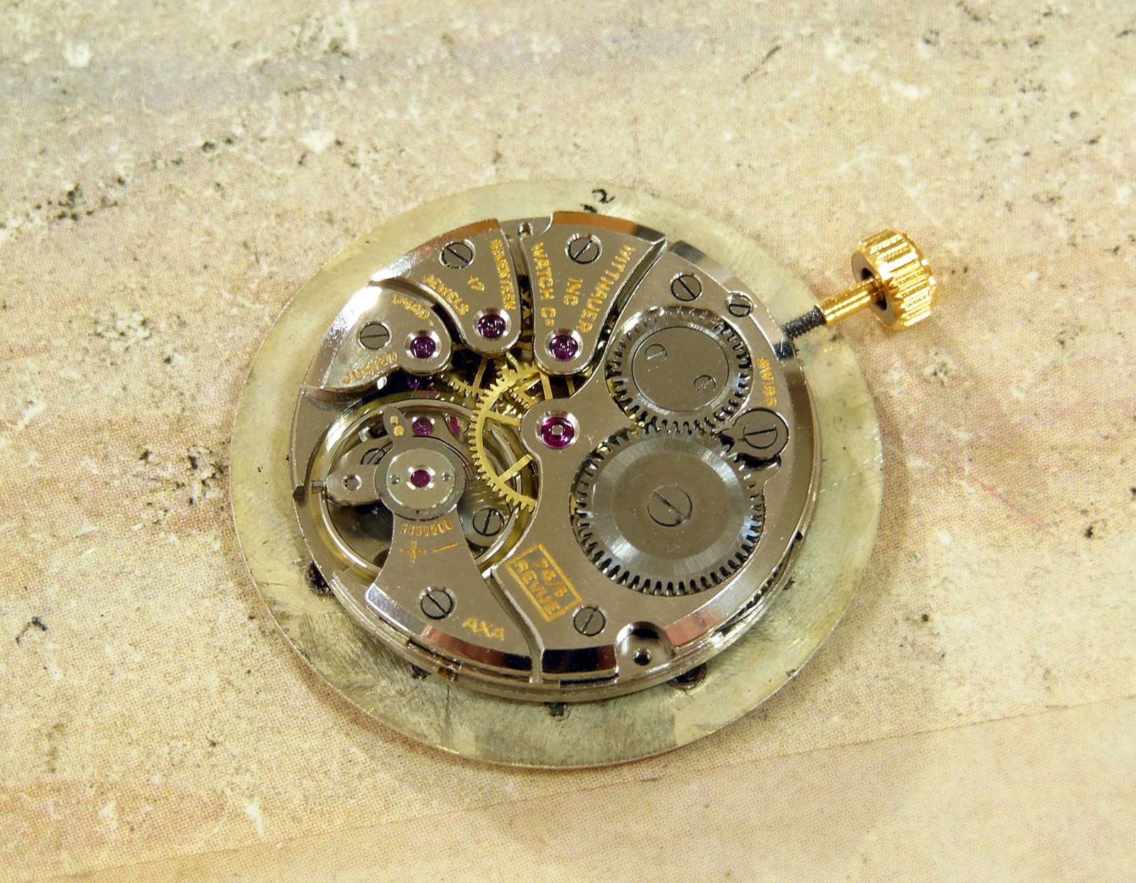 1950’s Vintage WITTNAUER, Stunning Silver / SILVER Dial, Serviced & Warranty