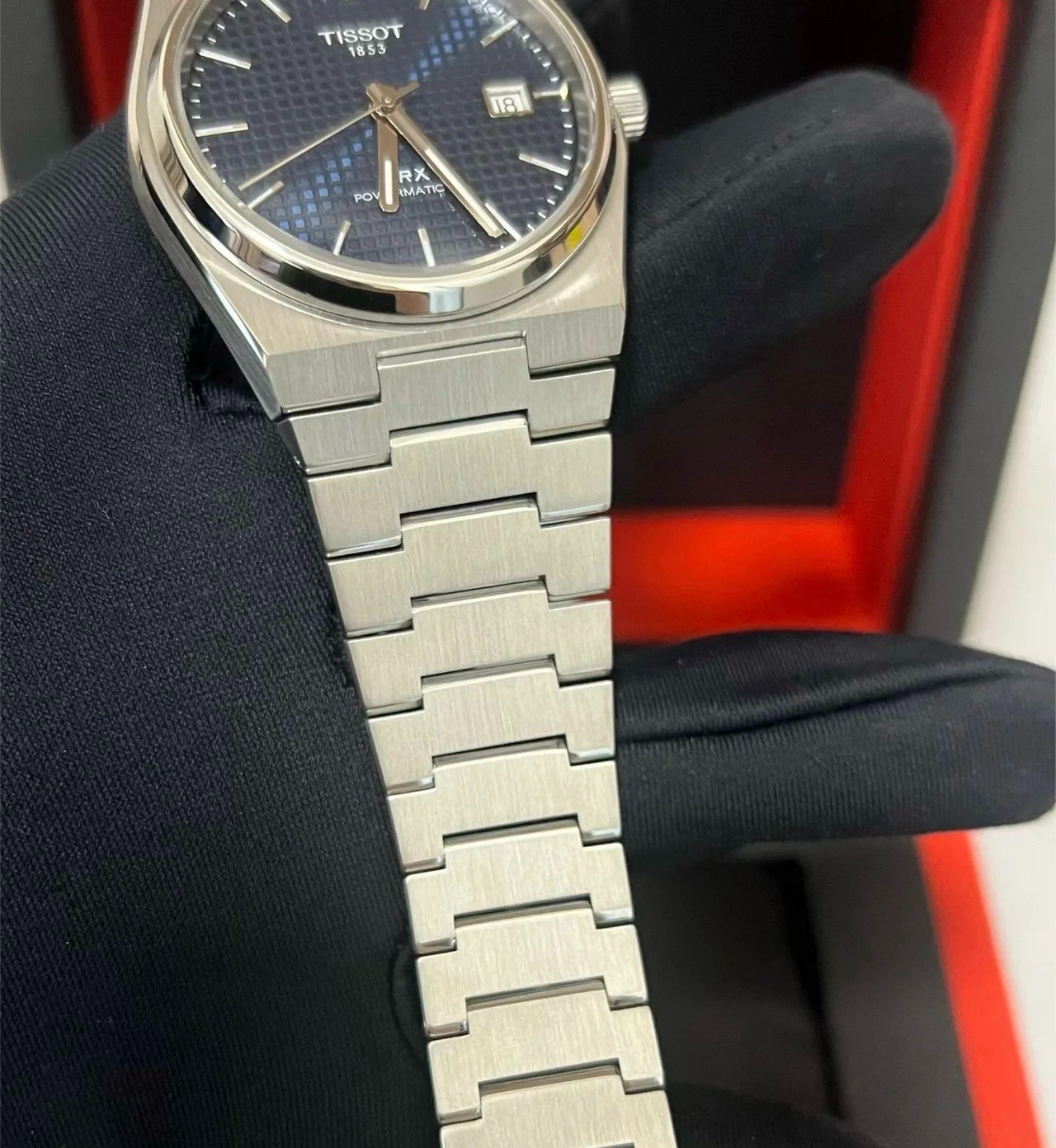TISSOT PRX Powermatic 80 Automatic 40mm Blue Dial Men’s Watch Stainless Steel